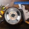 14 Inch Dome Cooking Lid - Stainless Steel Universal Pot Cover for Frying Pans, Cast Iron Skillets, Cookware - 38cm view 2