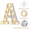 Fantasee Light Up Letters Lights, 26 Alphabet Light Up Marquee Number Letters Sign for Wedding Birthday Party Lamp Christmas Home Bar Decor (Marry ME) view 4