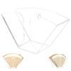 Kamehame Coffee Filter Holder, Wall Mount Coffee Filter Dispenser Rack, Clear Acrylic Storage Container for Aeropress, Cone Filters view 1
