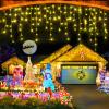 Heceltt Christmas Lights Outdoor, 49FT 480 LED Ice Lights for Outside, 90 Drops Ice String Lights with 8 Modes, Waterproof Timer Memory Hanging Light for Eaves Party Yard Garden(Warm White) view 1