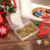 Tatuo 400 Pieces Christmas Ornament Hooks Ornament Hangers Xmas Metal Wire Hooks with Storage Box for Christmas Tree Decoration (Gold) view 4