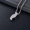 SHEIL Inlay Crytsal CZ Stones Cremation Jewelry for Ashes Holder Pendant Funeral Cremains Keepsake Urn Locket for Women view 3