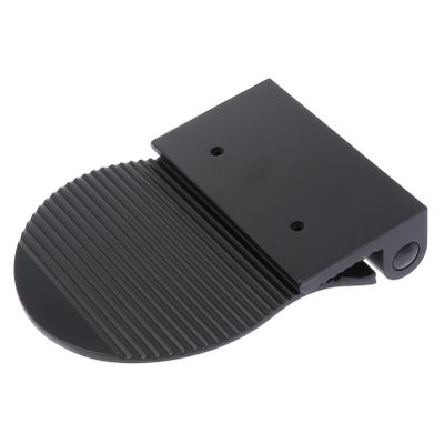 minkissy Shoes Polishing Aluminum Foot Rest Stand Simple Operation and Anti-Collision for Feet Support