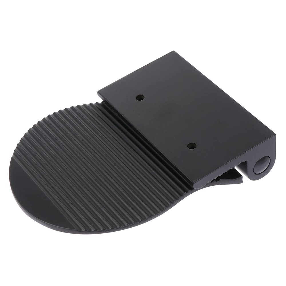 minkissy Shoes Polishing Aluminum Foot Rest Stand Simple Operation and Anti-Collision for Feet Support