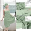 8 Piece Bathroom Towel Set Green |2 Oversized Large Bath Towels Sheet,2 Hand Towels and 4 Washcloths| 600GSM Ultra Soft Luxury Premium Towel Set Highly Absorbent Quick Dry Hotel Towel Collection view 3