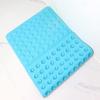 Bathroom Shower Mat Non Slip Rectangle Bath Tub Mat Washable Soft Rubber Safe Shower Mats with Suction Cups 27.5 x 15.7 Inches (Blue) view 4