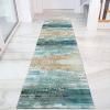 GRAPKS Very Long Hallway Hall Runner Narrow Rugs, Modern Washable Area Rug Corridor/Kitchen/Bedroom/Living Room Entryway Carpet Runner Mat 60x300cm 80x450cm (Size : 2.6 ft x 8.2 ft) view 2