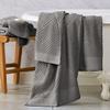 100% Cotton Soft Bath Towels Set | Quick Dry and Highly Absorbent, Textured Bath Towels 27" x 54" (4 Pack) view 4