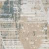 Nourison Home Thalia Abstract Beige/Grey 2'2" x 8' Area Rug, Easy Cleaning, Non Shedding, Bed Room, Living Room, Dining Room, Kitchen (2x8) view 4