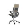 Steelcase Gesture Office Chair - Cogent: Connect Malt Fabric, High Seat Height, Wrapped Back, Light on Dark Frame with Polished Aluminum Base, Lumbar Support, and Hard Floor Casters view 3