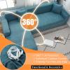 fmopq Stretch Sofa Slipcover 1 2 3 4 Seater Microfiber Sofa Cover 1-Piece Couch Cover Washable Furniture Protector with Non Skid Foam and Elastic Bottom for Kids Pets (Brown 1 Seater) view 4