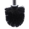 DAMAJI Toilet Brushes Flexible Toilet Bowl Brush with Stainless Steel Handle for Bathroom Cleaning,Black,1pc view 3