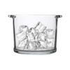 ice bucket for cocktail bar Ice Bucket Wine For Champagne Flowers Buckets - Ice Bucket Clear Glass 2.3 Liter Good For Up To 2 Wine Or Champagne Bottles Ice Bucket view 1