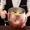 ice bucket for cocktail bar Beer Beverage Ice Bucket 5L Giant Hammered Ice Bucket Mug Water Glass Drinkware Gift Party Favor view 3