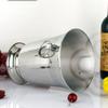 ice bucket for cocktail bar Capacity Wine Cooler Container Wine Grape Beer Barrel Ice Pail Champagne Bucket Ice Barrel Bar view 3