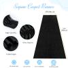 2ftx15ft Aisle Runner Rug for Party Black Sequin Carpet Runner Prom Decor Shimmer Banquet Indoor Glitter Aisle Runner view 3