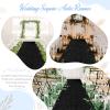 2ftx15ft Aisle Runner Rug for Party Black Sequin Carpet Runner Prom Decor Shimmer Banquet Indoor Glitter Aisle Runner view 4