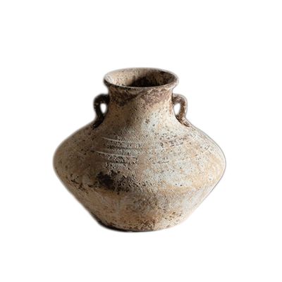 Accessories 22 Retro Handmade Vase Pottery Pot Retro Stoneware Flower Pot Japanese-Style Pottery Living Room Dried Flower Flower Arrangement Vase Classical/Collection (Size : A)