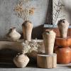 Accessories 22 Retro Handmade Vase Pottery Pot Retro Stoneware Flower Pot Japanese-Style Pottery Living Room Dried Flower Flower Arrangement Vase Classical/Collection (Size : A) view 4