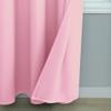 Mrs.Naturall Kids Curtains for Bedroom,Blackout Curtains for Girls Room Princess Nursery,2 Panels,45 Inch Length,Light Pink view 4