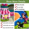 Kids Rug Play mat Rug City Life Road Carpet Baby Cartoon Fun Carpet Children's Rug Great for Playing with Cars and Toys,Kidsroom,Playroom,Green 79"X118" view 3