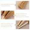Pieces Mini Brooms for Crafts Mini Straw Brooms with Red Ropes Halloween Decor Ornaments Wizard Accessory for Home Office Decor view 3