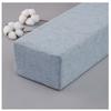 Bed Headboard Gap Filler Pad Bed Bridge with Soft Fabric Top Twin to King Converter Kit Portable Bedside Protection Cushion Headboard Gap Filled (Color : Grey Blue, Size : 10X15X180cm) view 1