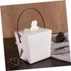 Cabilock 20pcs Disposable Take Paper Boxes for Snacks Fried Foods and Popcorn Kraft Paper Food Containers for Outdoor Use Portable and Practical Meal Packaging view 3