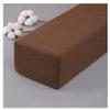 Bed Wedge Pillow Gap Filler/Headboard Pillow/Mattress Wedge Close Between Headboard and Mattress Rectangular Thicken Sofa Armrest Pillow Soft Gap Headboard (Color : Dark Brown, Size : 10X15X50cm) view 1