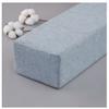 Bed Headboard Gap Filler Pad Bed Bridge with Soft Fabric Top Twin to King Converter Kit Portable Bedside Protection Cushion Headboard Gap Filled (Color : Grey Blue, Size : 10X10X180cm) view 1