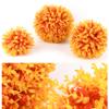 2PCS Artificial Plant Topiary Ball, Simulation Plant Grass Ball, Lifelike Plants Decor, for Home Garden Wedding Birthday Party Hanging Wall Decoration,Orange,30cm/11.81in view 3