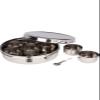 Stainless Steel 7 Spice Container / Masala Box for Kitchen 650 ml Air Tight & Dishwasher Safe 1 Piece Spice Set view 2