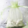 Balsa Circle 100 pcs 4x6-Inch Mint Green Organza Gift Candy Favor Bags Drawstring Reusable Treat Pouches Wedding Jewerly Storage view 3