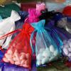 Balsa Circle 100 pcs 4x6-Inch Mint Green Organza Gift Candy Favor Bags Drawstring Reusable Treat Pouches Wedding Jewerly Storage view 4