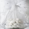 Balsa Circle 100 pcs 4x6-Inch White Organza Gift Candy Favor Bags Drawstring Reusable Treat Pouches Wedding Jewerly Storage view 3