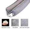 TORRAMI 38" Door Draft Stopper Under Bottom Insulation Noise Air Stopper 2.2LB,Draft Stopper Guard Seal for Doors and Windows - Dark Gray view 2