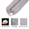 TORRAMI 32" Door Draft Stopper Under Bottom Insulation Noise Air Stopper 2.16LB,Draft Stopper Guard Seal for Doors and Windows - Light Gray view 2