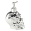 Avanti Linens - Soap Dispenser/Lotion Pump, Guest Bathroom Essentials, Skull Design Bath Decor (Halloween Collection) view 2