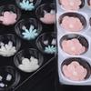 8-Piece Sugar Flower Drying Cup Mold Set Non-Stick Flexible Fondant Flower Shaping Trays for Paste Cake Decorating Tools 9.17 X 5.43 X 1.57 Inches view 3