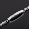 SHEIL Stainless Steel Cremation Ashes Keepsake Urn Bracelet Crystals Inlay Memorial Ash Holder Chain Bracelet for Women,24cm view 4