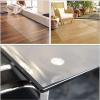 0.08 Thick Transparent Vinyl Floor Mat, Protector Rug Tile Hard Floors, PVC Rug Runners Indoor Desku Stools Decorative, Waterproof Cuttable 2 4 6 8 10 12 14 16 Ft Long ( Size : 1.2X2.2m/3.9X7.2ft ) view 2