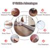 Clear Chair Mats Protector for Low Pile Carpet Rug/Tile Heavy Duty, Plastic 0.08 in Thick Non-Slip Stain-Resistant Mat, Desku Room Bar Cushion(120x550cm/4x18ft) view 3