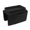 Couch Sofa Arm Table, Folding Arm Storage Sofa Tray Holder Table 600D Oxford Cloth Side Pockets for Couch(Black) view 1