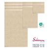 American Soft Linen Salem Turkish Bath Towel Set, 100% Cotton 600 GSM 6 Piece Towels for Bathroom, 2 Bath Towels 2 Hand Towels 2 Washcloths, Beige view 4