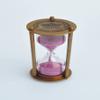Decorative Antique Brass Hour Glass 3 Minute Sand Timer Metal Unique Sandglass for Gifts Games Kitchen Home Office Decoration by ALLORYTECH view 3