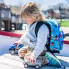 Wildkin 12-Inch Kids Backpack & Insulated Lunch Box Bag Bundle  Durable, Lightweight School & Travel Set for Kids - Trains, Planes & Trucks view 4