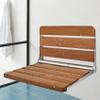 Foldable Shower Seat Wall Mounted, Folding Shower Bench for Small Shower Spaces, 400lbs Max Load for Inside Shower, 16" view 1
