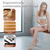 Foldable Shower Seat Wall Mounted, Folding Shower Bench for Small Shower Spaces, 400lbs Max Load for Inside Shower, 16" view 4