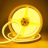 DUOFU365 Yellow Neon LED Strip Light, DC 12V 600 SMD2835 LED Neon Rope Lights,Upgraded 16.4ft/5m Led Light Strips Flexible Waterproof for Indoor/Outdoors Home Decoration/DIY(No Power Adapter) view 1
