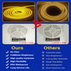 DUOFU365 Yellow Neon LED Strip Light, DC 12V 600 SMD2835 LED Neon Rope Lights,Upgraded 16.4ft/5m Led Light Strips Flexible Waterproof for Indoor/Outdoors Home Decoration/DIY(No Power Adapter) view 4